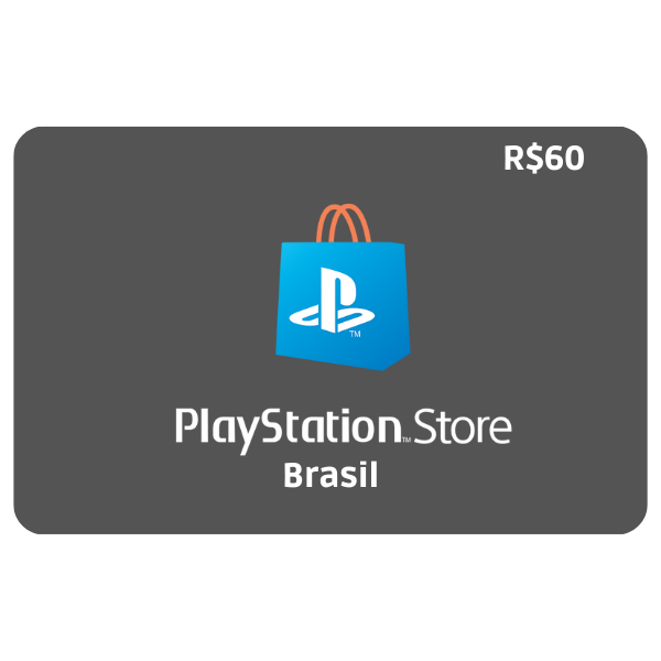 Cartão PSN. Gift Card para PS4 PS5. Playstation Plus e Créditos em Reais